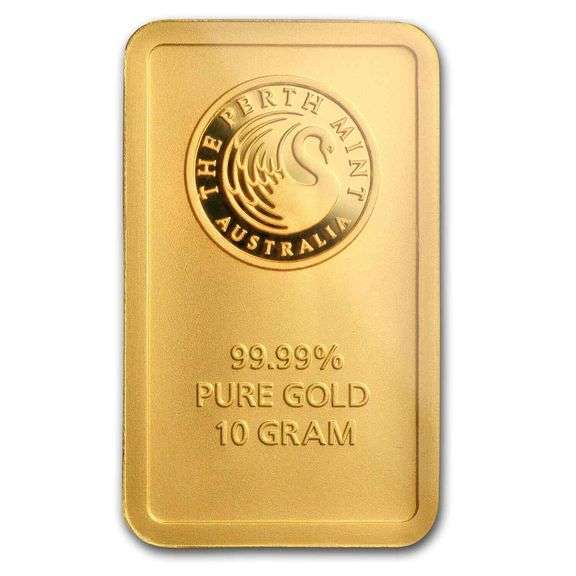 Perth Mint 10 GRAM GOLD BAR