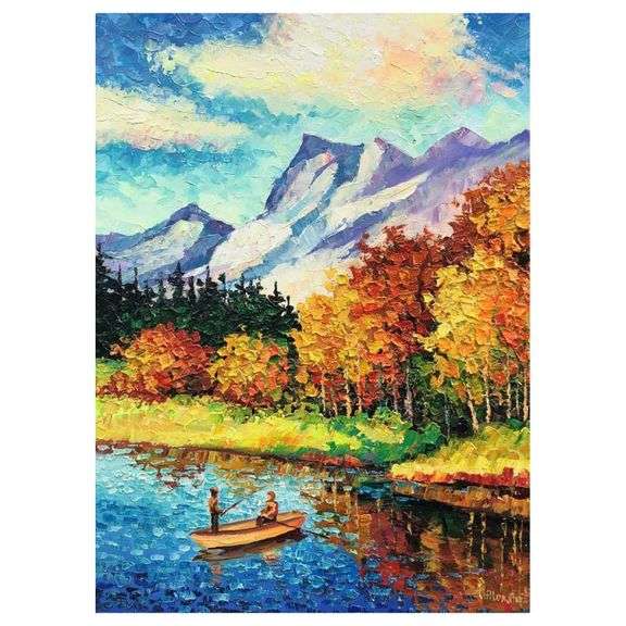 Waiting For The Catch by Antanenka