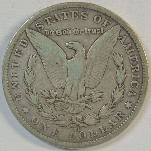 Scarce key date 1890-CC Morgan Silver Dollar