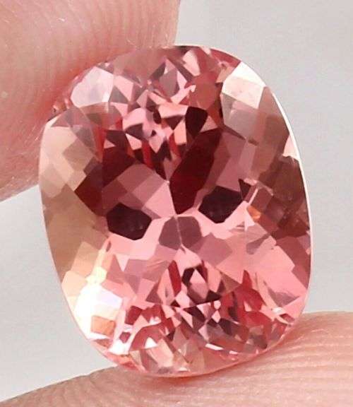8.85 CARAT PADPARADSCHA SAPPHIRE CUSHION CUT LOOSE GEMSTONE