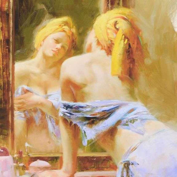 Morning Reflections by Pino (1939-2010)