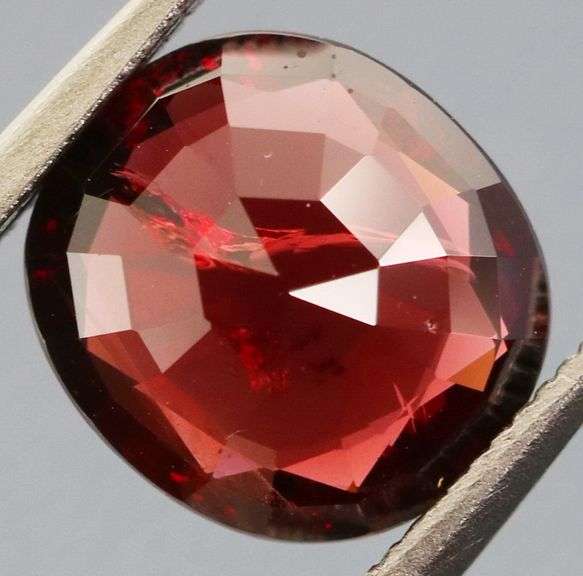 Amazing 1.84ct UNTREATED cherry red Spessartite Garnet