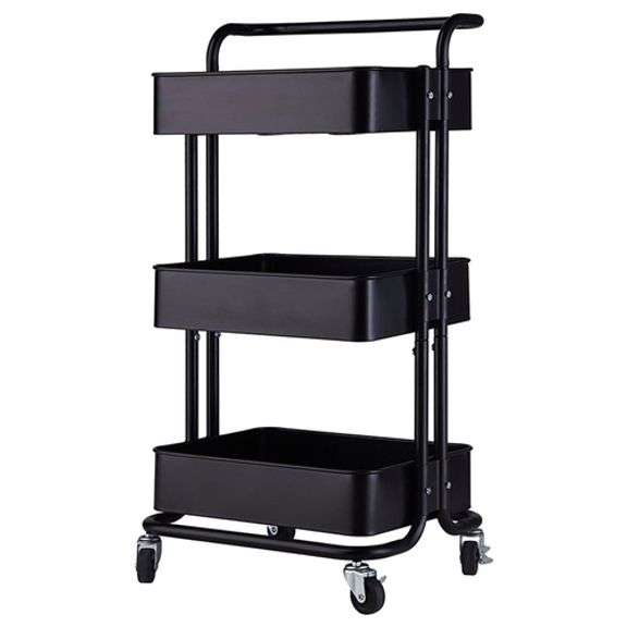 Smart Storage Cart Compact 3-Tier Solution