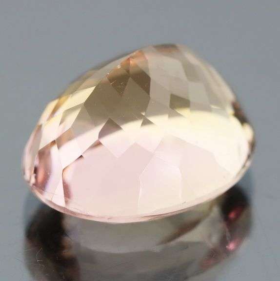Eye clean 14.30ct unheated real Bolivian Ametrine