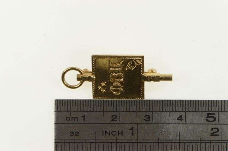 14K Yellow Gold 1930's Phi Beta Kappa Greek Letter Lapel Pin/Brooch