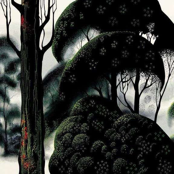 Forest Magic by Eyvind Earle