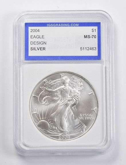 2004 American Silver Eagle