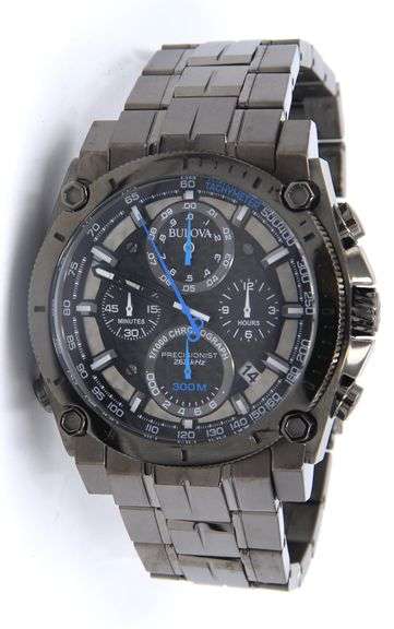 Bulova Perfectionist Chronograph Carbon Fiber Dial Watch