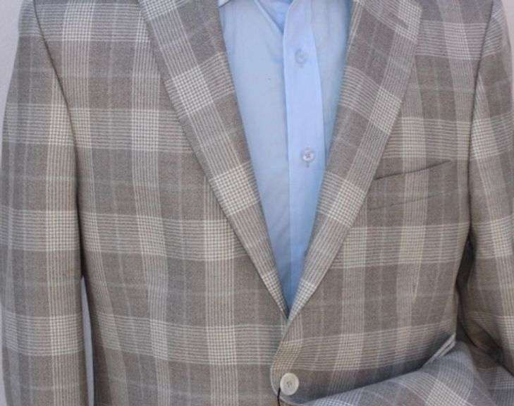 Slim Fit Notch Lapel Sport Coat, Made In Italy