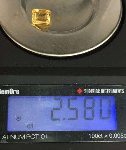 Natural AAA Citrine Loose Gemstone- 2.50 CARATS