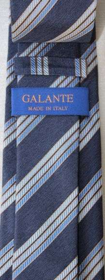 Fine Quality Italian Hand Made Silk Tie By Galante