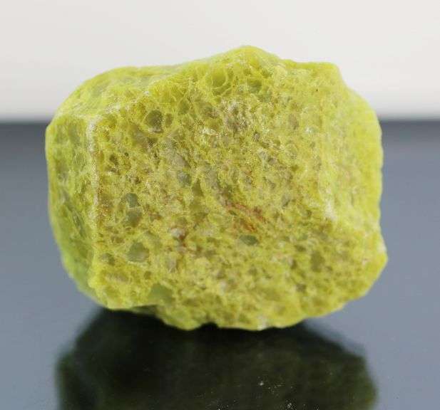Holy Cow! 406ct uncut untreated green Opal