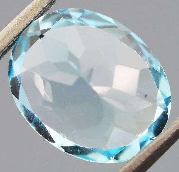 High fire 3.90ct VS sky blue Topaz