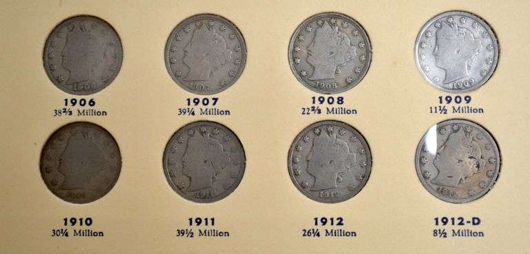 Near Complete V Nickel Book.