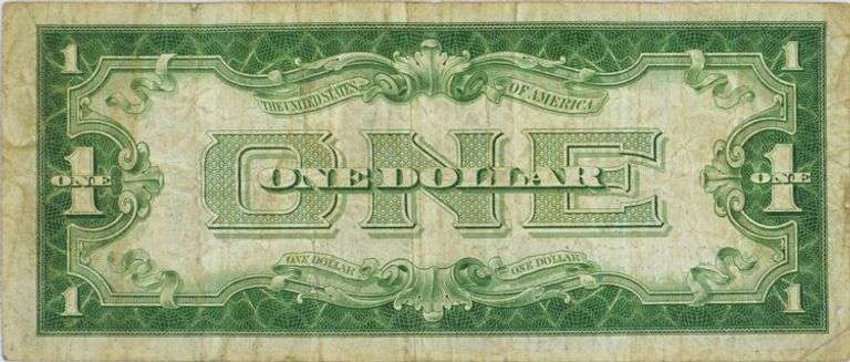 Series 1934 Funnyback Silver Certificate