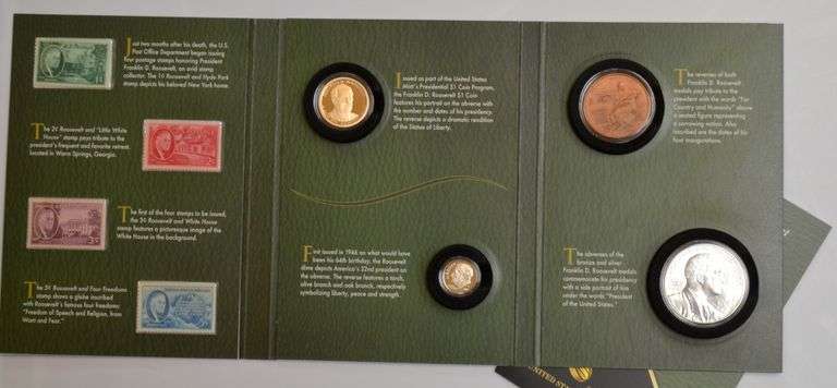 2014 FDR Coin & Chronicles Set.
