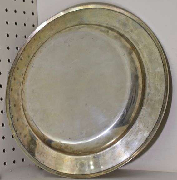 Large Sterling Platter or Tray by Tuttle