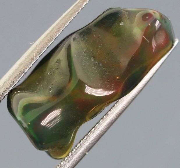 Cool 3.15ct free form black Opal vein