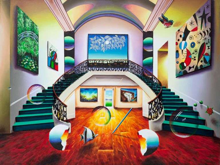 Ferjo Dual Green Stairways to the Masters