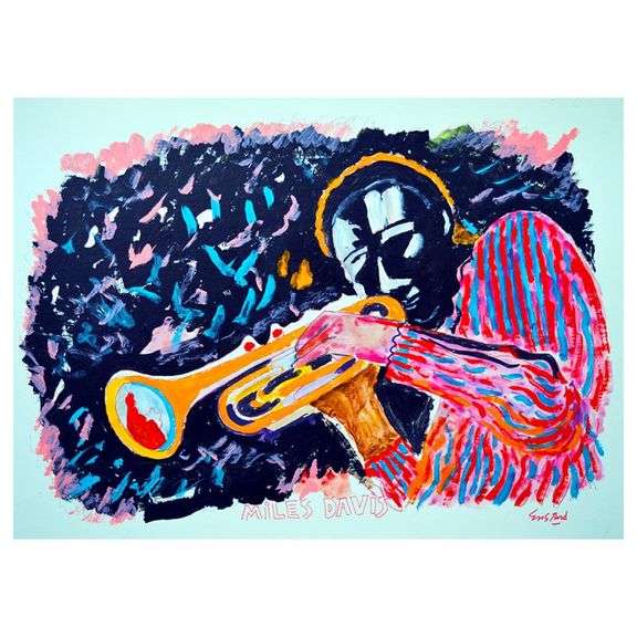 Miles Davis by Ensrud