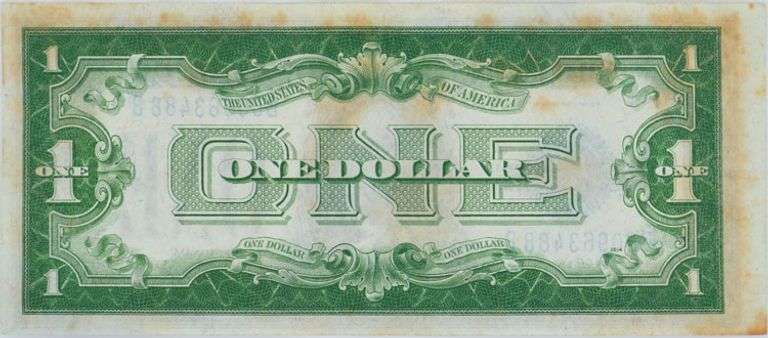 Series 1928 A Funnyback Silver Certificate