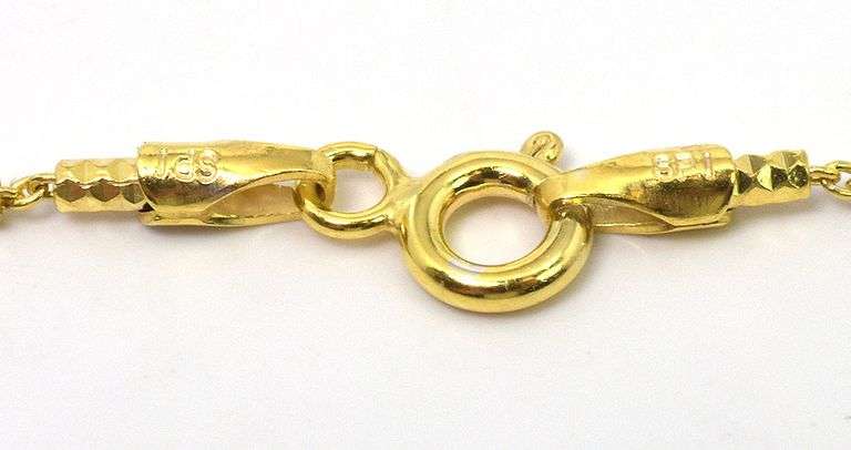 Marvelous Massive 23.79CTS Round Cabochon-Cut Ruby & White Sapphire Pendant Necklace in 14K Yellow G