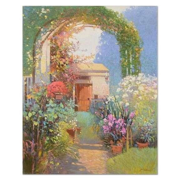 Arch in Bloom by Feng