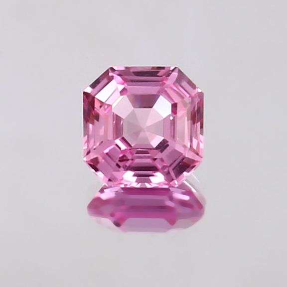 2.70 CARAT PINK SAPPHIRE ASSCHER CUT LOOSE GEMSTONE