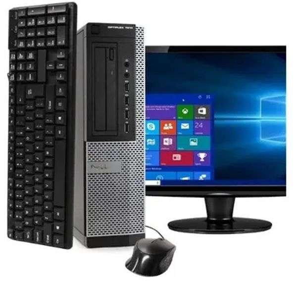 Dell OptiPlex 7010 SFF + 19" LCD Monitor (Bundle) Intel Core i5-3450 3.1GHz 8GB RAM