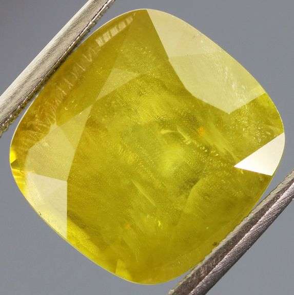 Huge! 9.80 carat untreated Russian Sphene