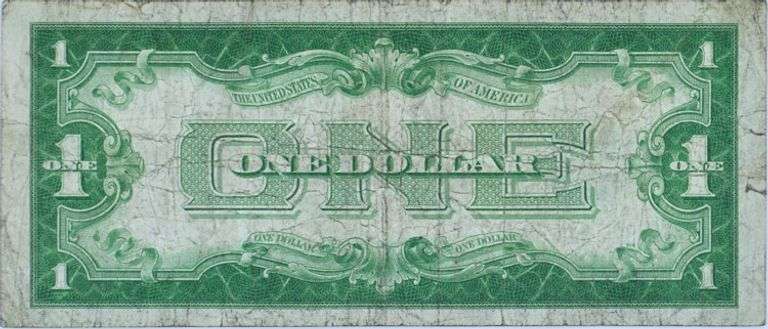 Series 1928 Funnyback Silver Certificate