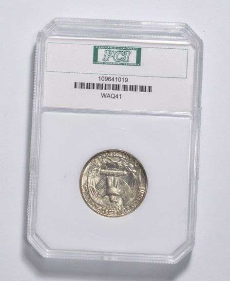 MS65 1941 Washington Quarter - Double Die OBV - Graded PCI