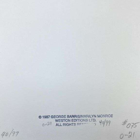 Marilyn Monroe by George Barris