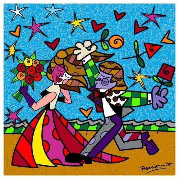 I Love You by Britto, Romero