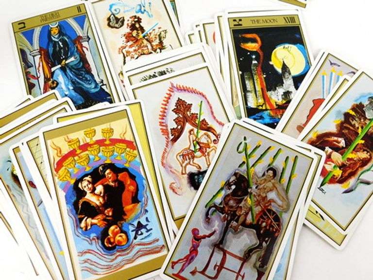 Vintage Dali Tarot Cards w/Box & Instructions