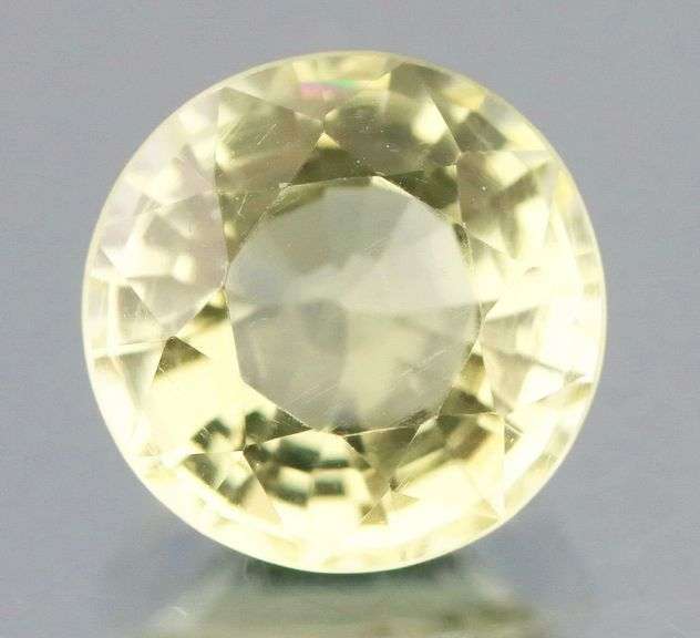 Stunning! 2.58ct unheated yellow Orthoclase Feldspar solitaire