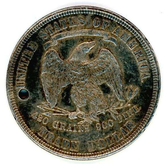 1877 Trade Silver Dollar