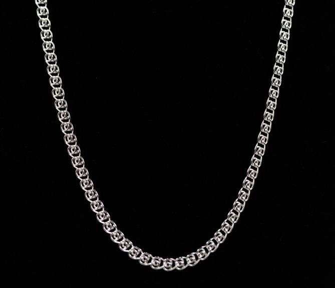 Sterling Silver Italian Love Heart Chain 5.5mm Solid 925 Italy Infinity Promise Necklace 22"