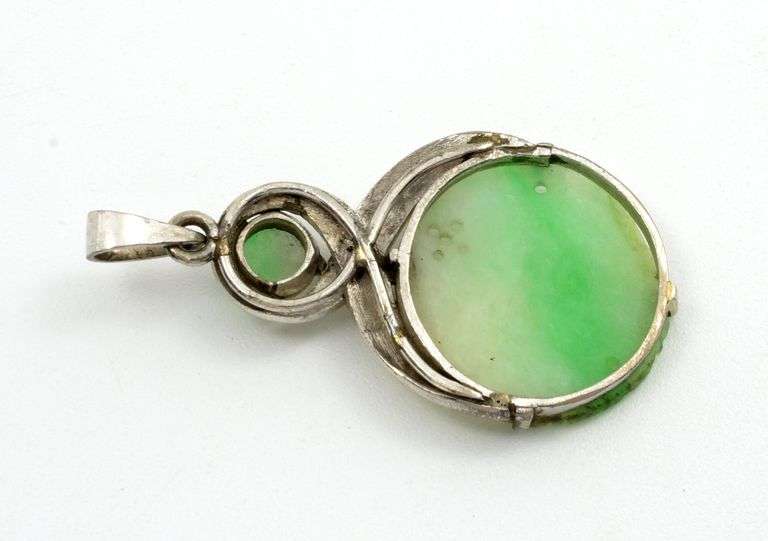 Lovely Carved Jade Pendant