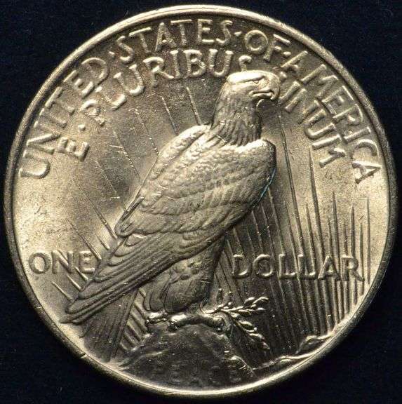 1924 Peace Silver Dollar BU