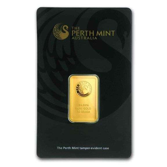 Perth Mint 10 GRAM GOLD BAR