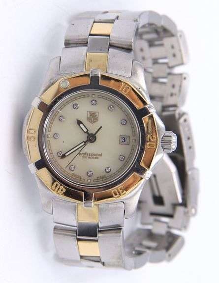 Tag Heuer 2000 Exclusive Quartz MOP Diamond Dial Watch