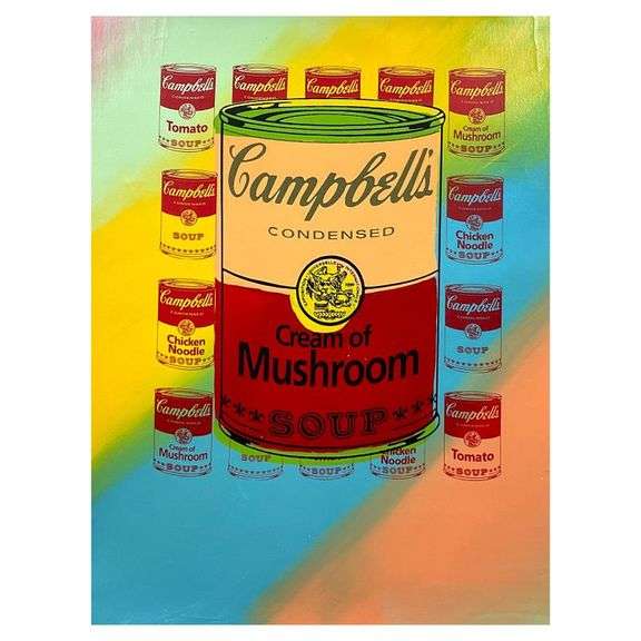 Campbell's Soup Can by Steve Kaufman