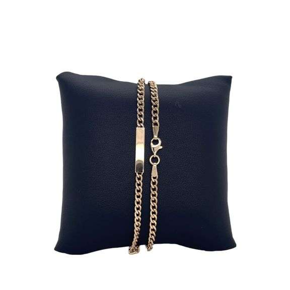 14K Gold ID Necklace