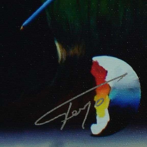 Rhino on the Move by Ferjo