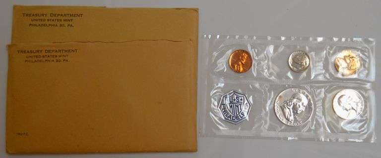 1962 1963 US Proof Sets