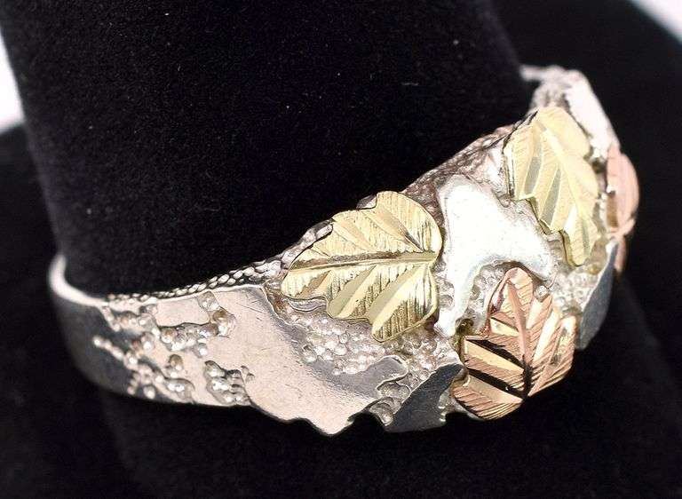 Leaf Ring In Sterling Silver
