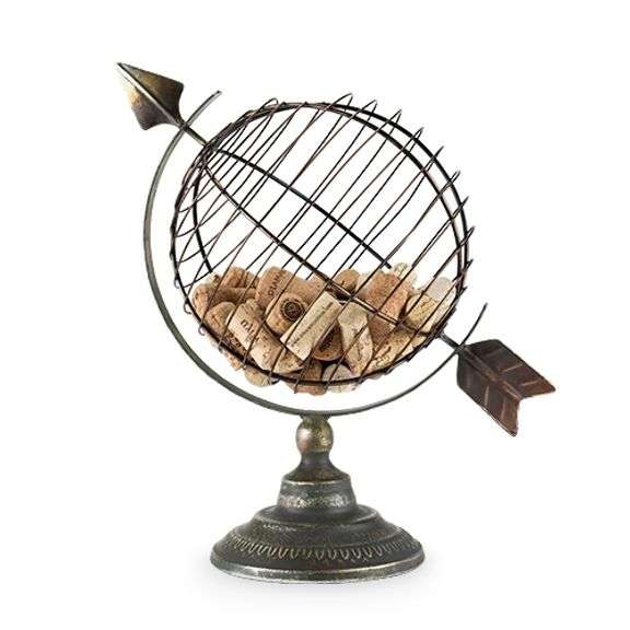 Cork Display Globe - Old World Style