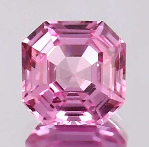 2.70 CARAT PINK SAPPHIRE ASSCHER CUT LOOSE GEMSTONE