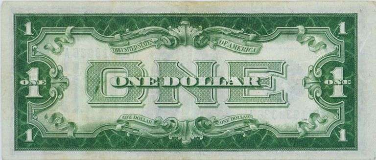 Series 1928 A Funnyback Silver Certificate
